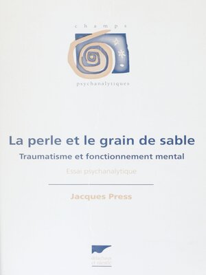 cover image of La Perle et le grain de sable